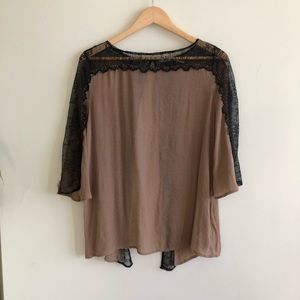 Kimchi Blue open back long sleeve top